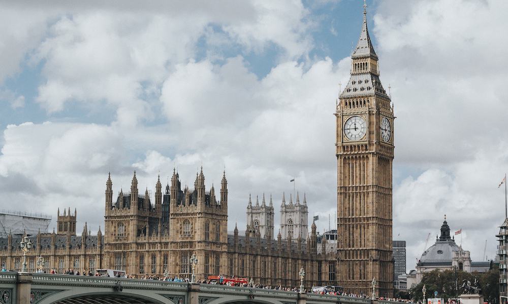 Houses of Parliament i Big Ben