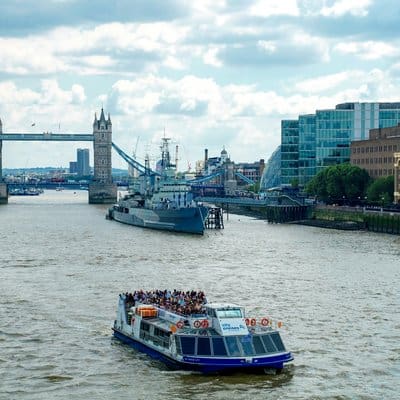 Gita in barca sul Tamigi